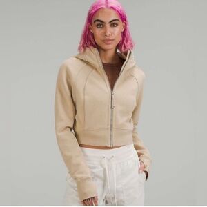Lululemon Scuba Full-Zip Cropped Hoodie